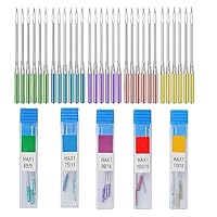 Amazon | ミシン針 30本入り 家庭用ミシン針 5サイズ 9#/11#/14#/16